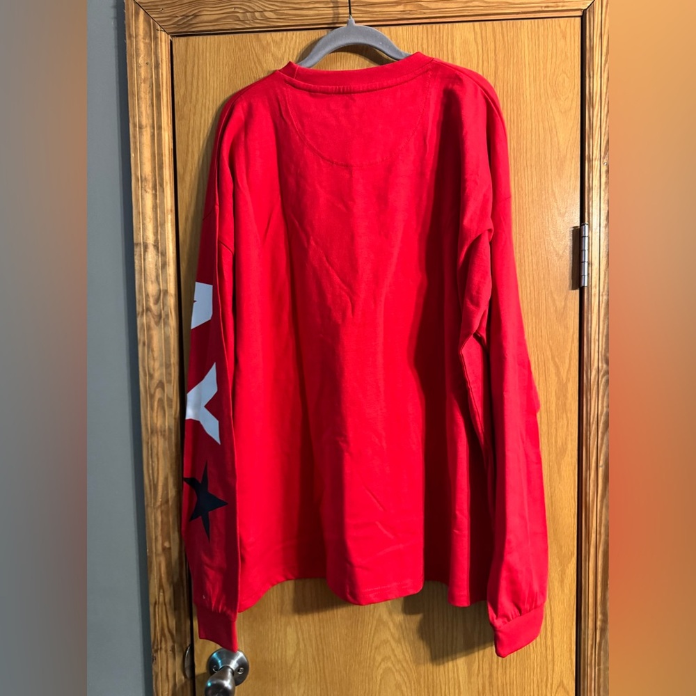 New Pressbox Georgia Bulldogs Red Graphic Long Sleeve Tee - Picture 5 of 5